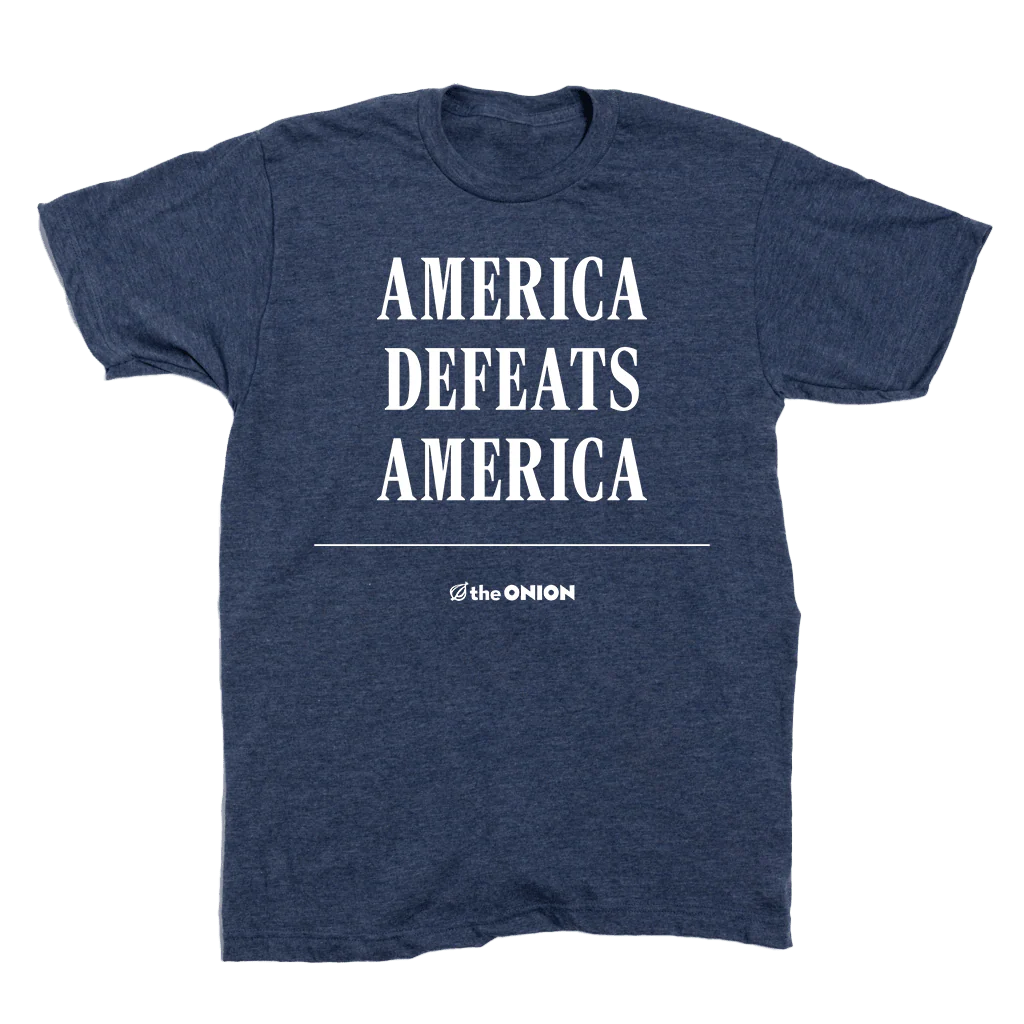 'America Defeats America' Headline Shirt - Image 2