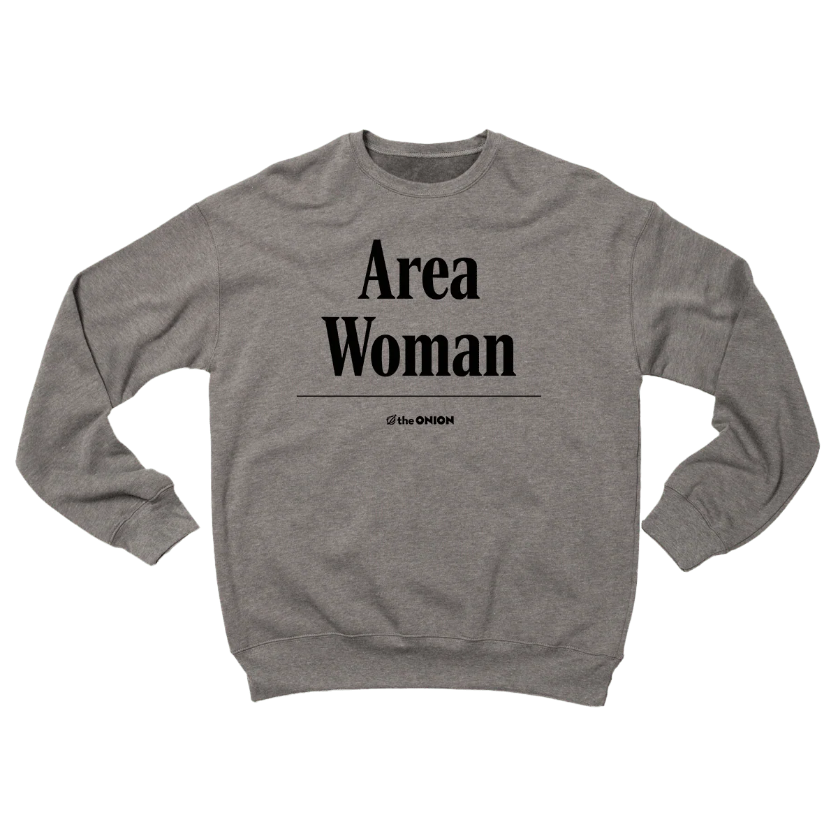'Area Woman' Headline Sweatshirt - Image 2