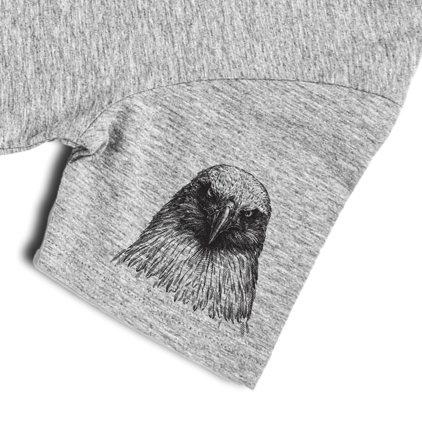 'Bald Eagle Tired Of Everyone Just Assuming It Supports War' Headline T-Shirt - Image 3