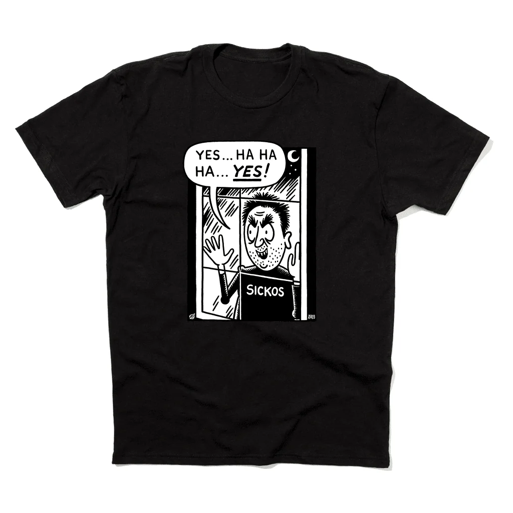 Cartoon 'Sickos' Premium T-Shirt - Image 2