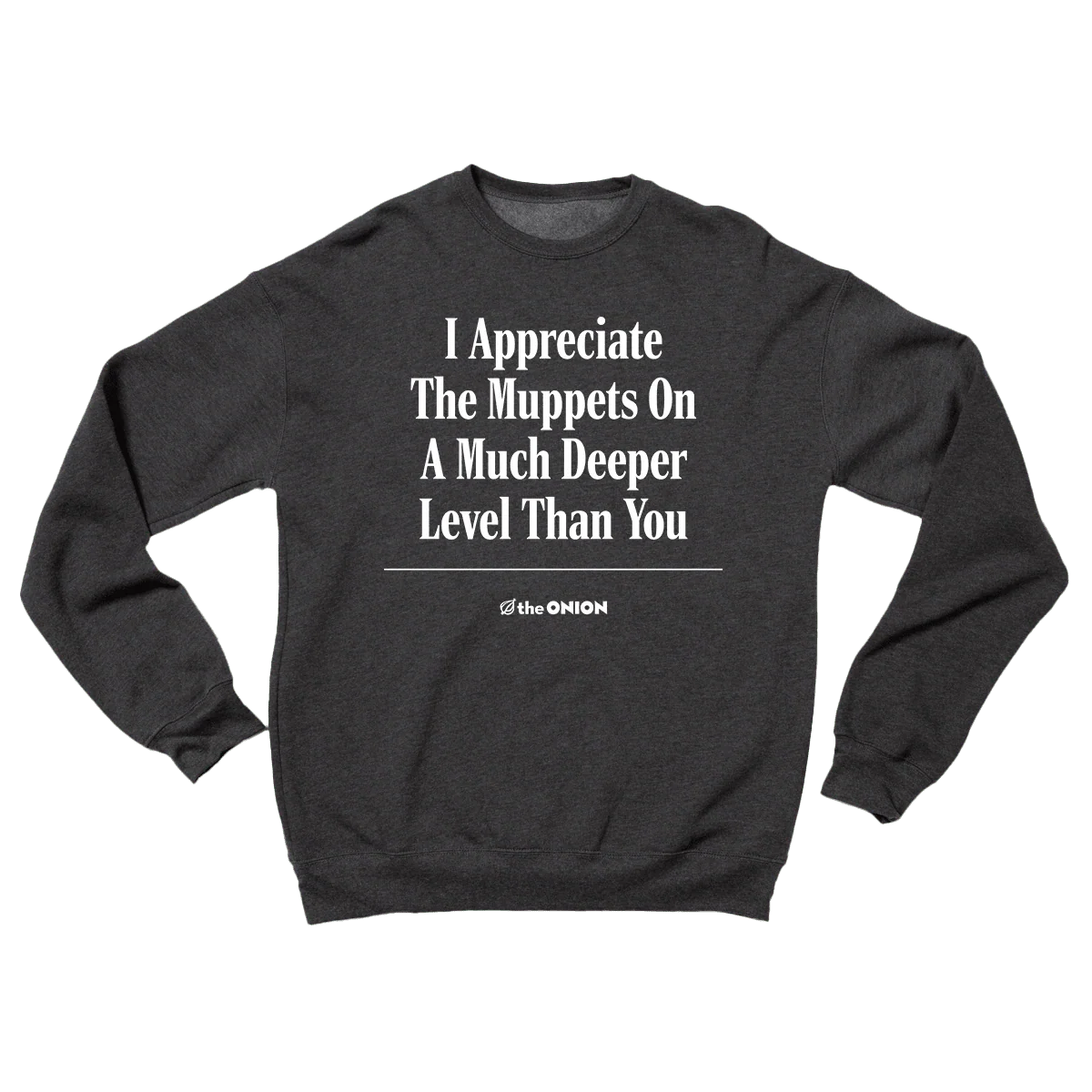 'I Appreciate The Muppets' Headline Sweatshirt - Image 2