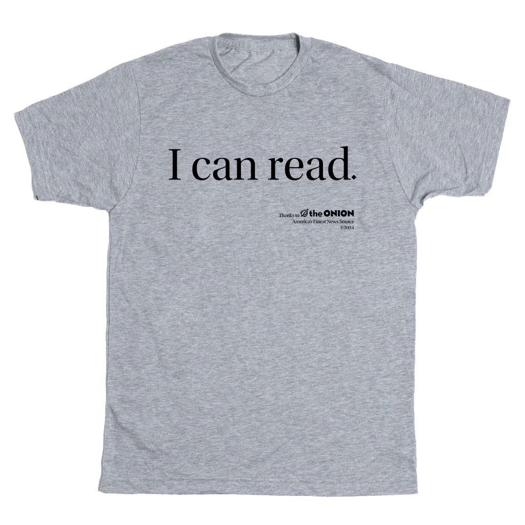 'I Can Read' Vintage T-Shirt - Image 2