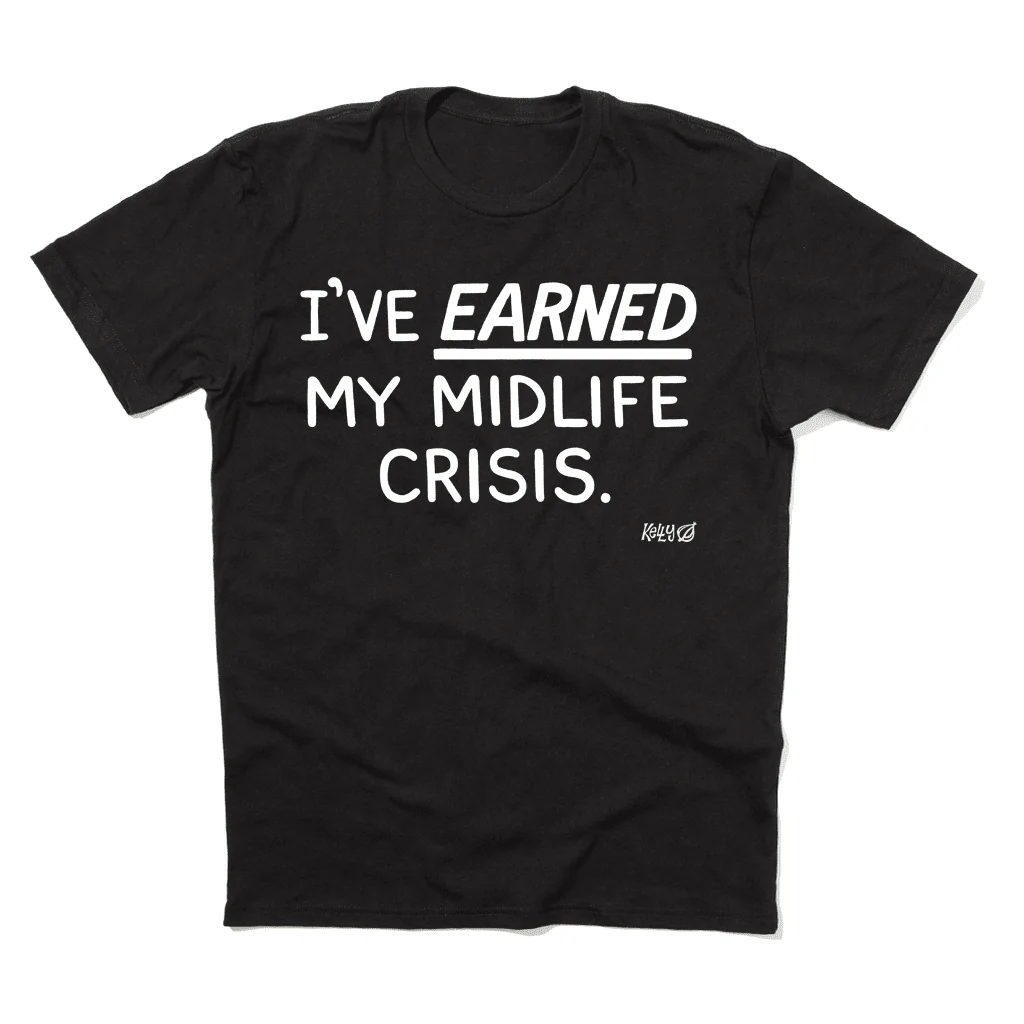 'I've Earned My Midlife Crisis' Premium T-Shirt - Image 2
