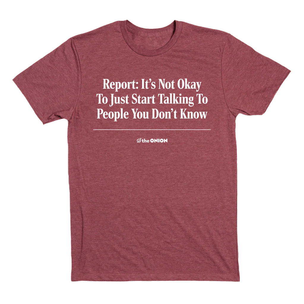'Report: It's Not Okay' Headline T-Shirt - Image 2