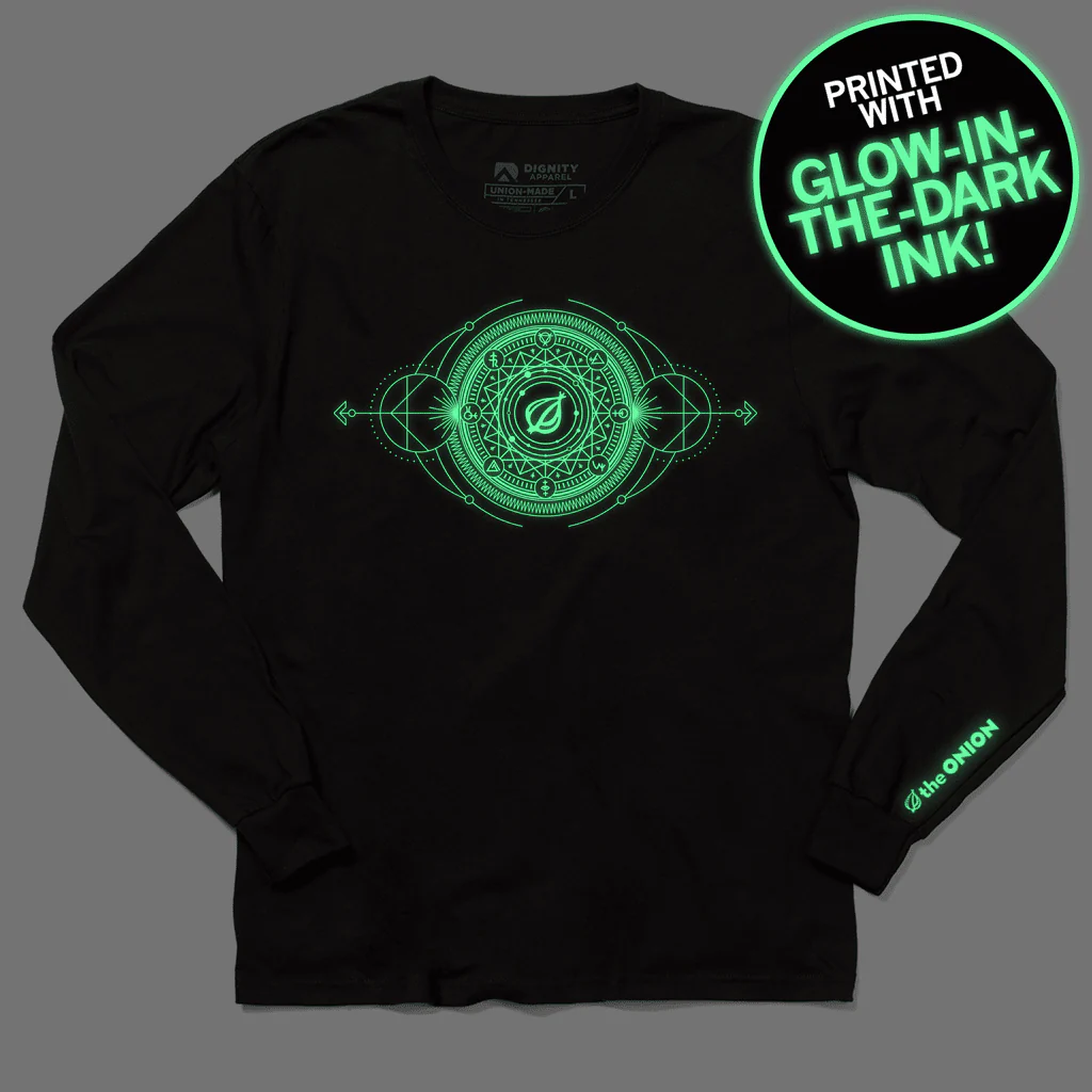 The Onionati Glow In The Dark Long Sleeve Shirt - Image 2