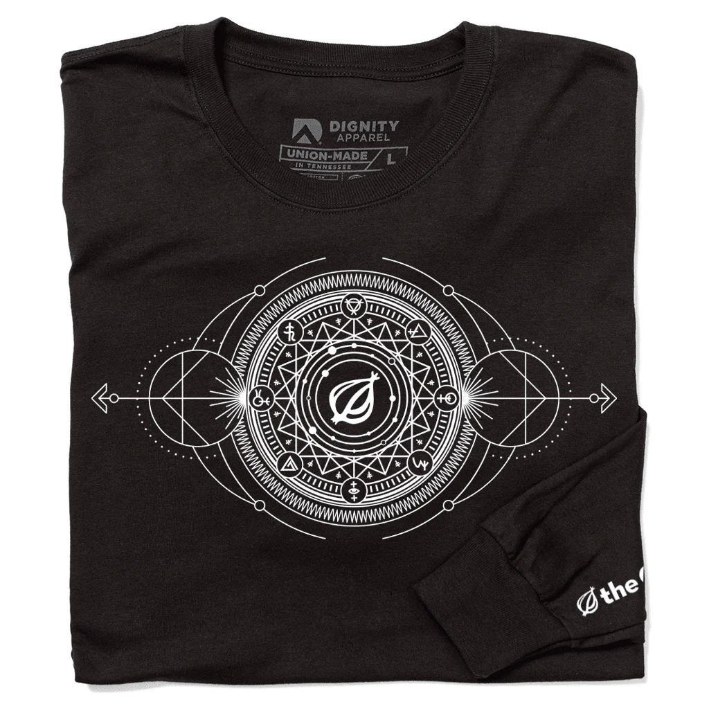 The Onionati Glow In The Dark Long Sleeve Shirt - Image 3