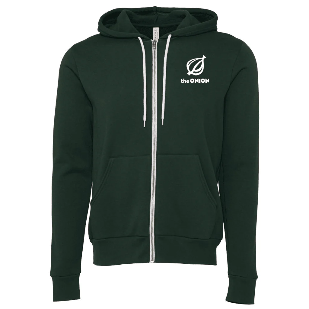 The Onionati Glow In The Dark Zip-Up Hoodie - Image 2