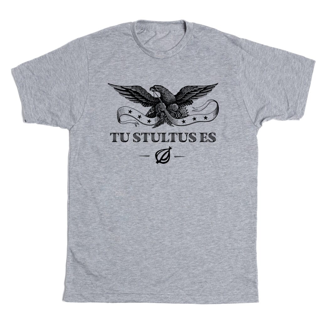 'Tu Stultus Es Banner' Shirt - Image 2