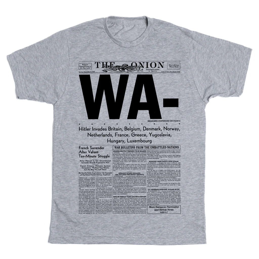 'WA-' Vintage T-Shirt - Image 2